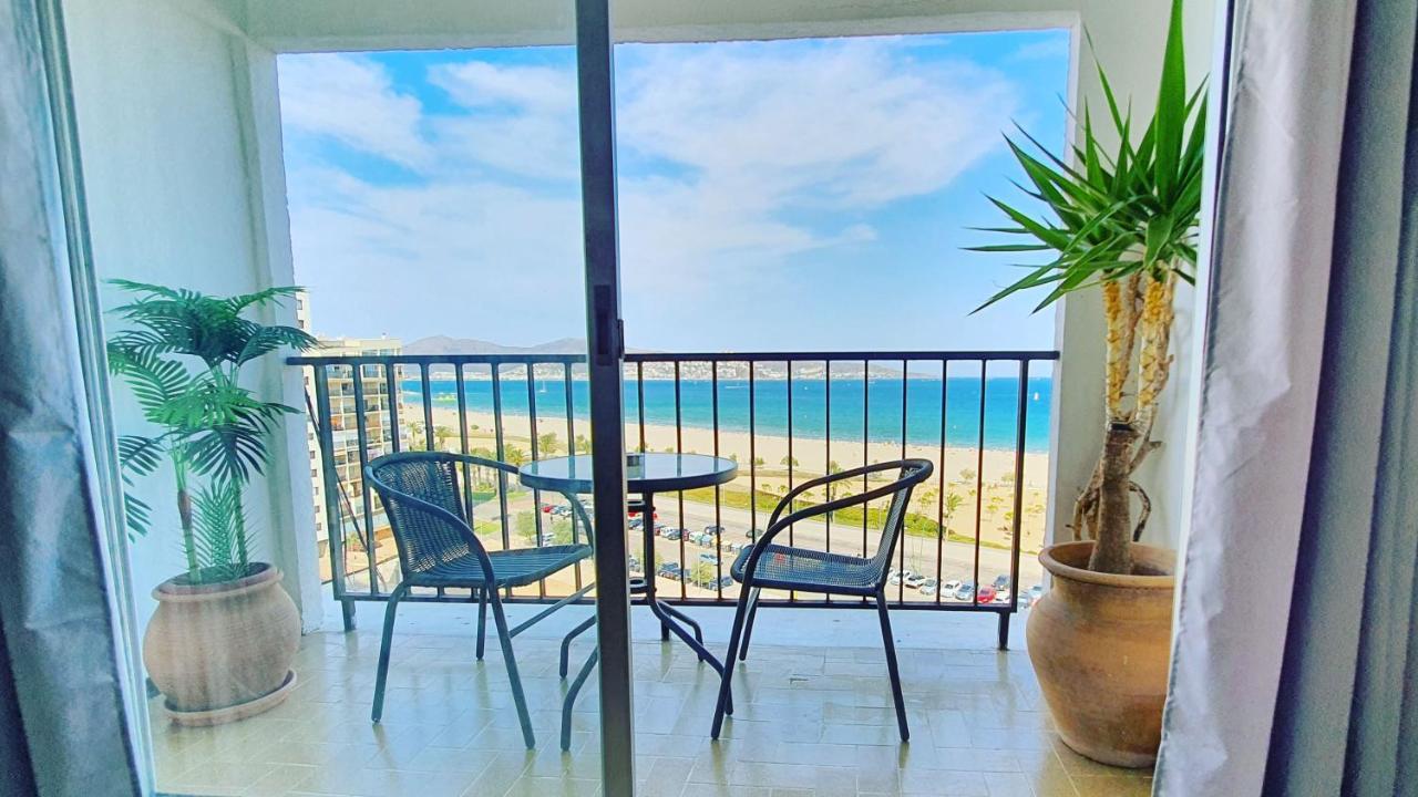 Cozy Beach-Front Studio With Amazing Sea View Empuriabrava Εξωτερικό φωτογραφία